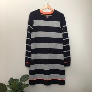 Vince Camuto Sweater Dress Long sleeve size medium navy blue
